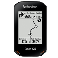 GPS-begeleiding en mapping - Bryton Rider 420