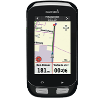 GPS-begeleiding van de Garmin Edge 1000