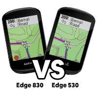 Garmin Edge 830 vs 530