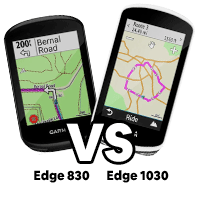 Garmin Edge 830 vs 1030