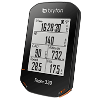Prestaties & Analyse - Bryton Rider 320