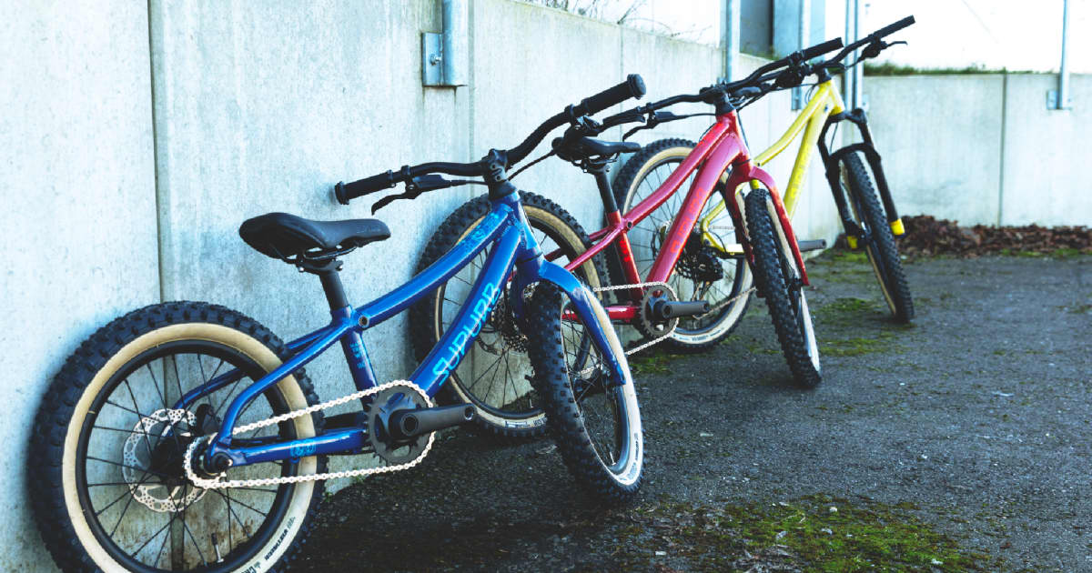 Supurb kindervolle mountainbikes: kinderfietsen met endurogenen