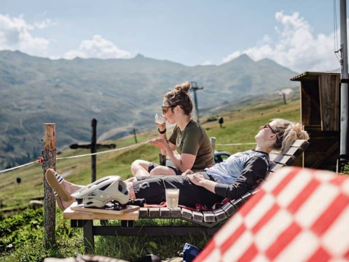 Een ontspanningsprogramma is een topprioriteit op Alp Nagens.