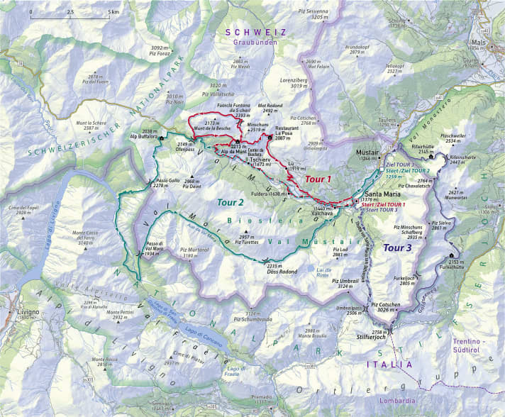 Het Val Müstair verbergt zich een beetje in het meest oostelijke puntje van Graubünden, maar het kleine dal zit vol met trail surprises.