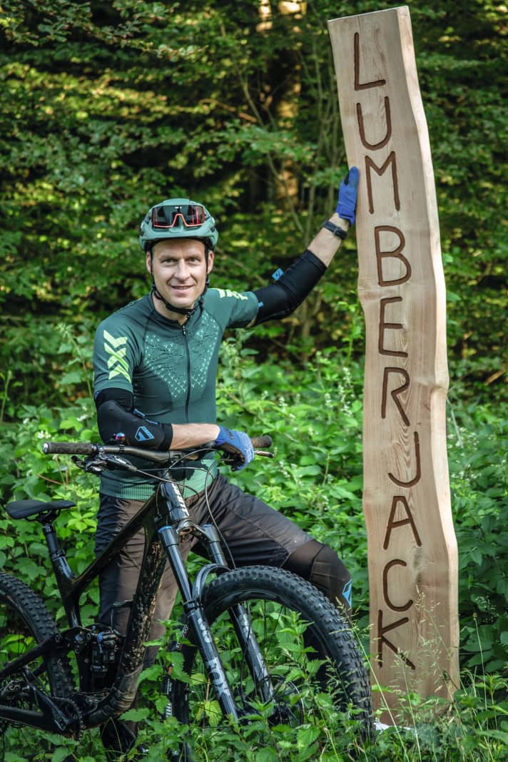 Mede-initiatiefnemer Timo Bracht is erg trots op de Lumberjack. Rechtvaardig!