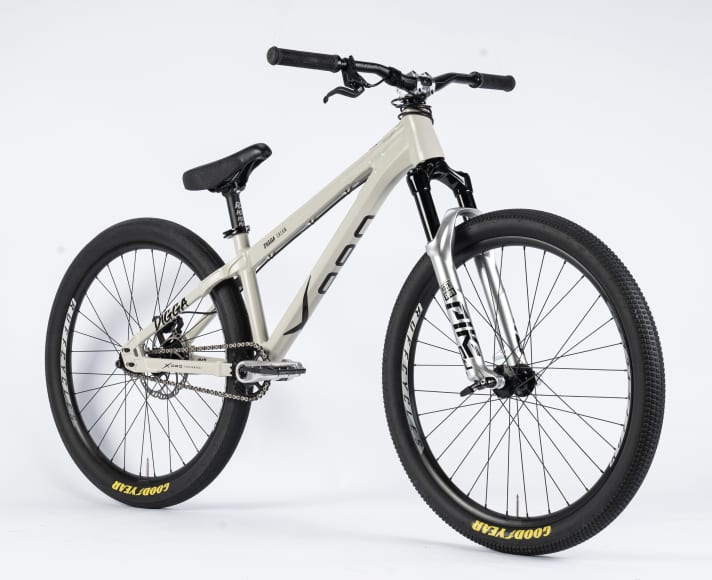 De nieuwe XPro Digga Cream is de eerste complete fiets van het merk die niets te wensen overlaat.