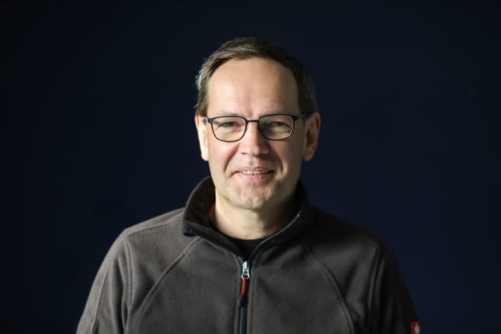 Hans-Peter Ettenberger, medewerker van het BIKE-laboratorium