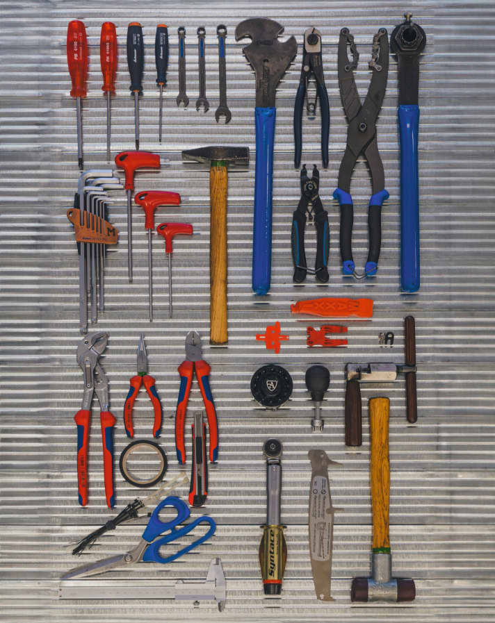 19 tools voor de thuisfietswerkplaats