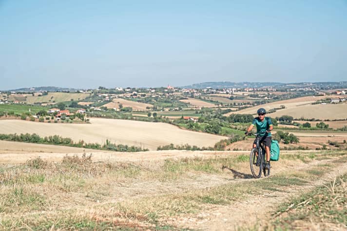Het achterland van Emilia-Romagna verrast met rustige wegen en paden
