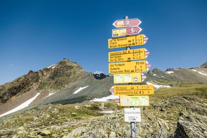 Graubünden zou als voorbeeld moeten dienen voor alle andere kantons. En hier: trail sharing!