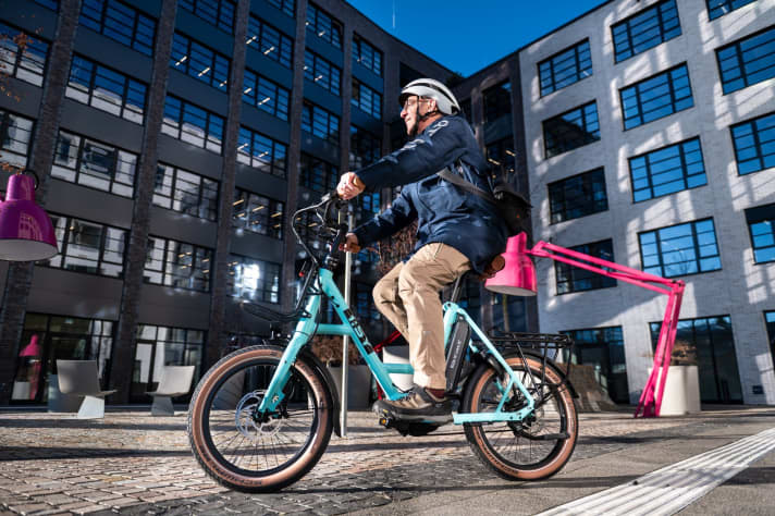 Kleine fietsen, plezier in de grote stad: compacte fietsen voelen zich hier bijzonder thuis.