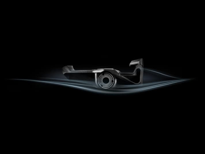 Aerodynamisch ontwerp van Look Keo Blade pedalen